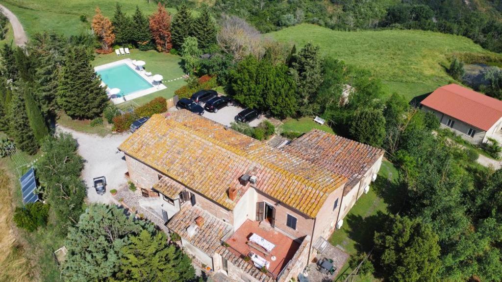 Certine Agriturismo Villa Asciano Eksteriør bilde