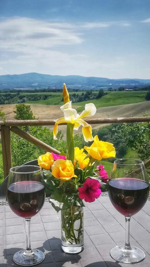 Certine Agriturismo Asciano Eksteriør bilde